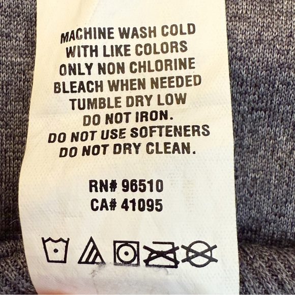 Under Armour ColdGear Hoodie Sweatshirt Gray Blue Logo Size Large Semi-Fitted - Picture 5 of 10